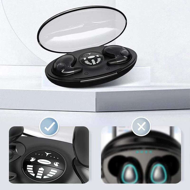 Sleep Earbuds Low-Profile Side-Sleeper Water-Resistant