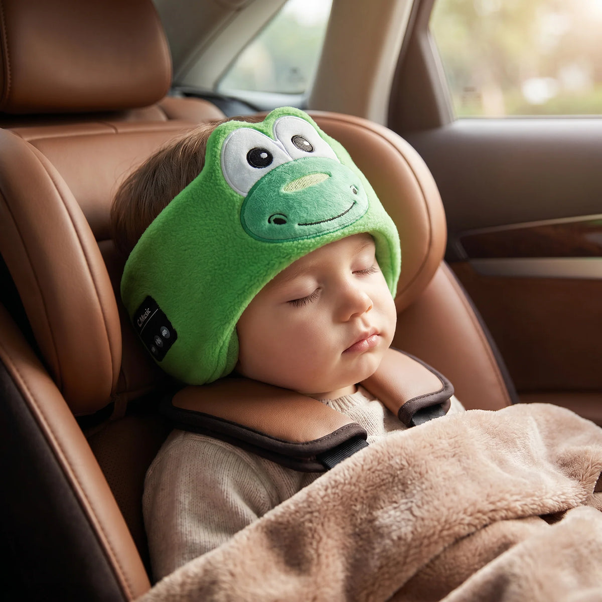 Sleep Headband Wireless Bluetooth Speakers Soft Breathable Fabric