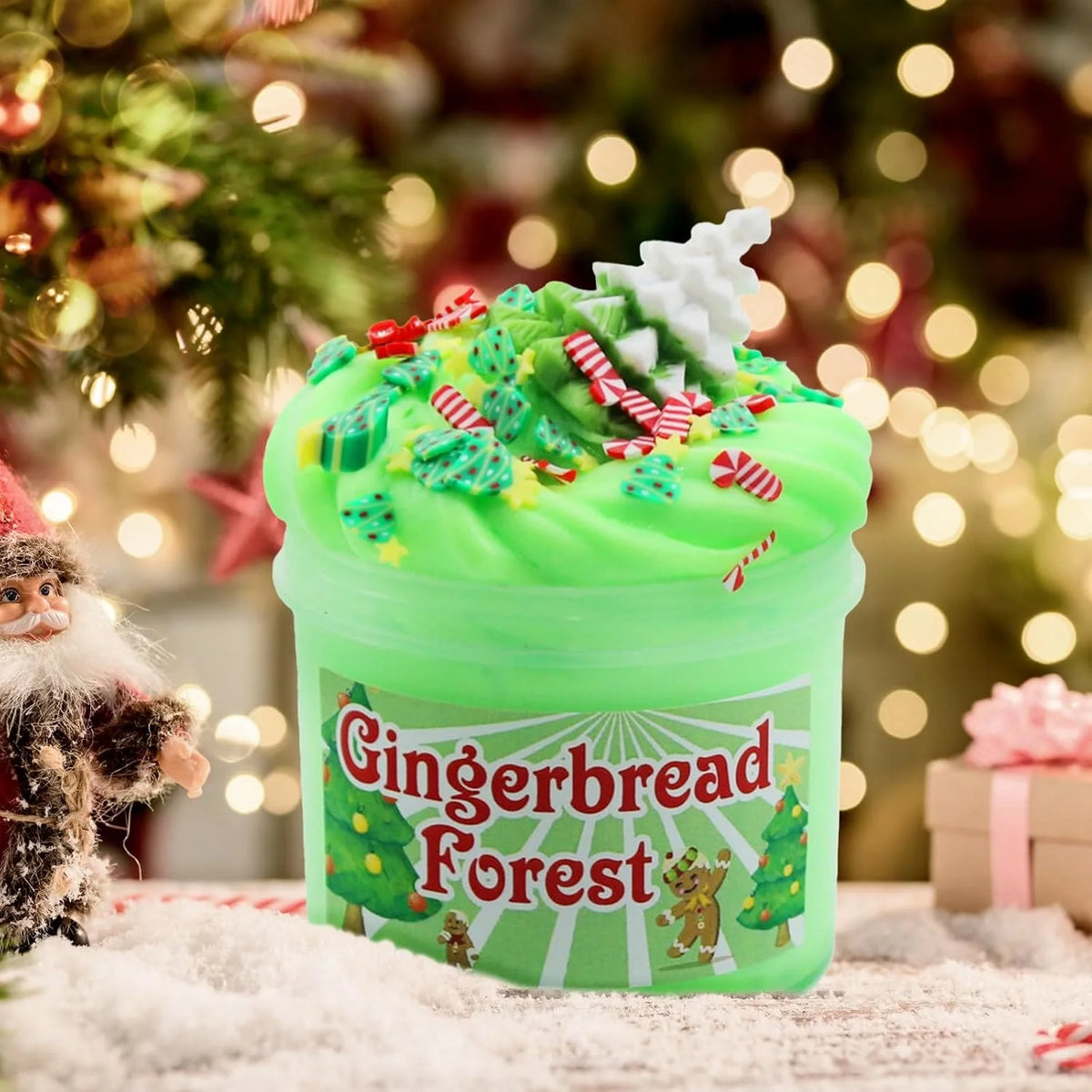 Slime Advent Calendar 24-Day Non-Sticky 12 Slimes & Mix-Ins