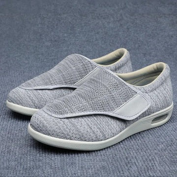 Slip-On Shoes Extra-Wide Fit Adjustable Strap Flexible Sole