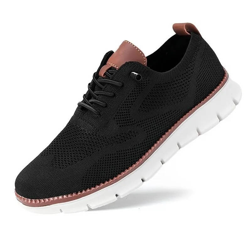 Slip-On Shoes Wide Orthopedic Toe Box Breathable Knit