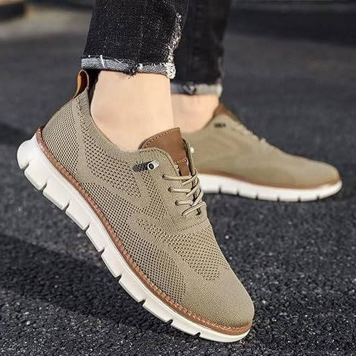 Slip-On Shoes Wide Orthopedic Toe Box Breathable Knit
