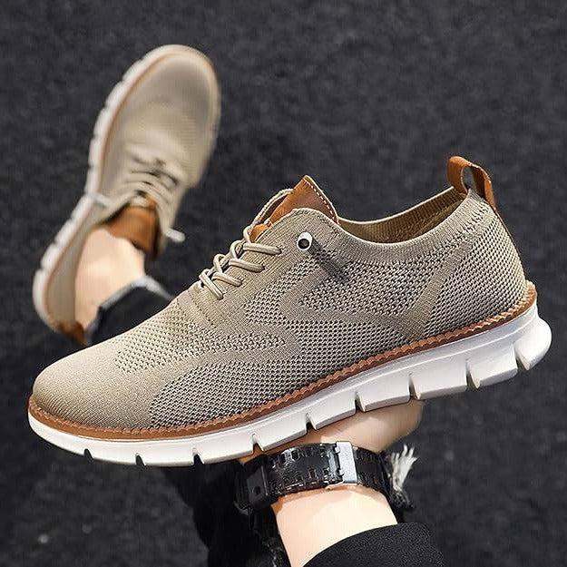 Slip-On Shoes Wide Orthopedic Toe Box Breathable Knit