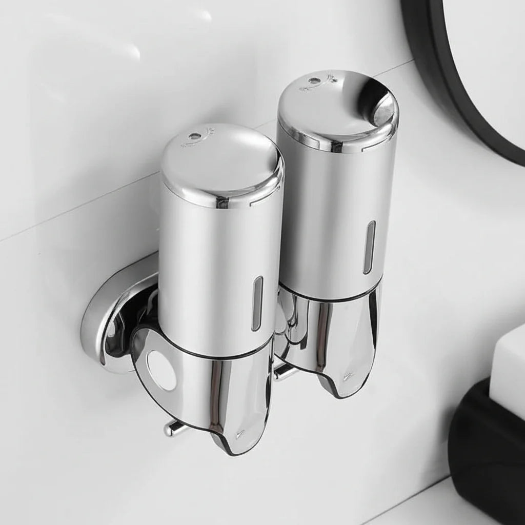 Soap Dispenser Wall-Mounted Stainless Steel 500 Ml