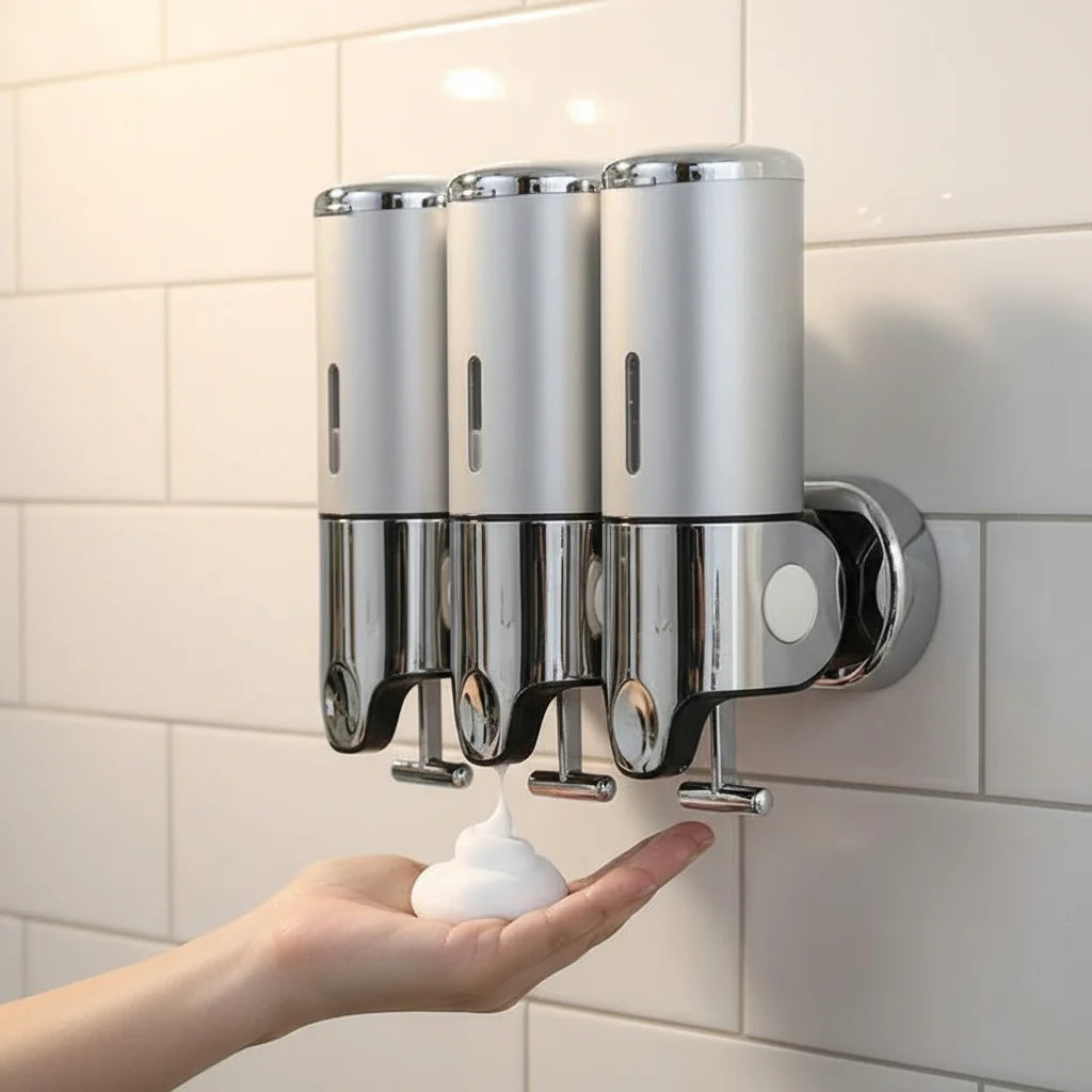 Soap Dispenser Wall-Mounted Stainless Steel 500 Ml