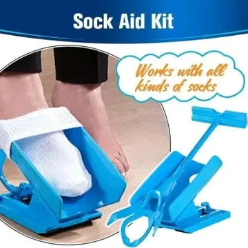 Sock Aid 26 Inch Foldable Handle & Guided Cradle