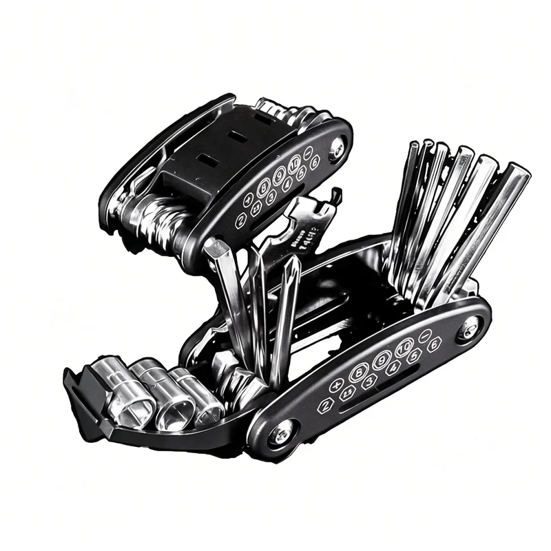 Socket Wrench 16-in-1 Rotating Head Non-Slip Grip