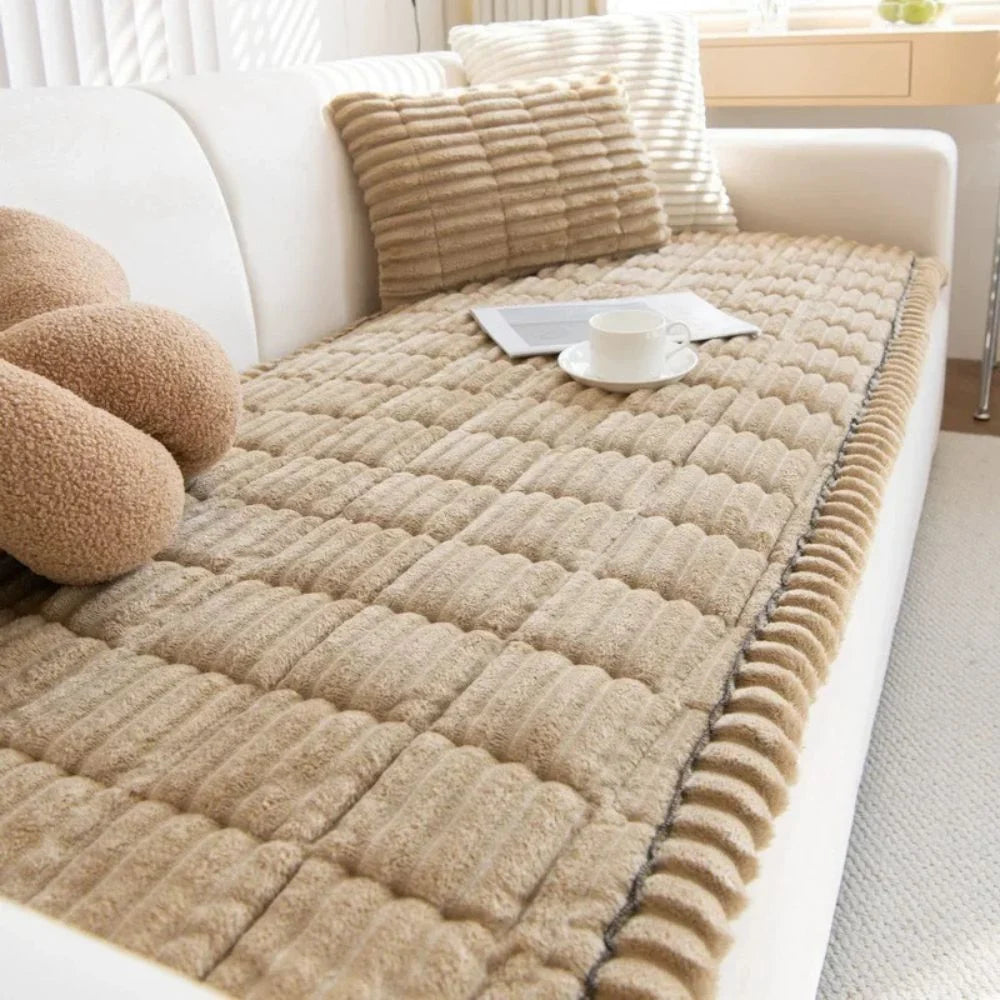 Sofa Cover Anti-Slip & Full-Wrap Machine-Washable Polyester