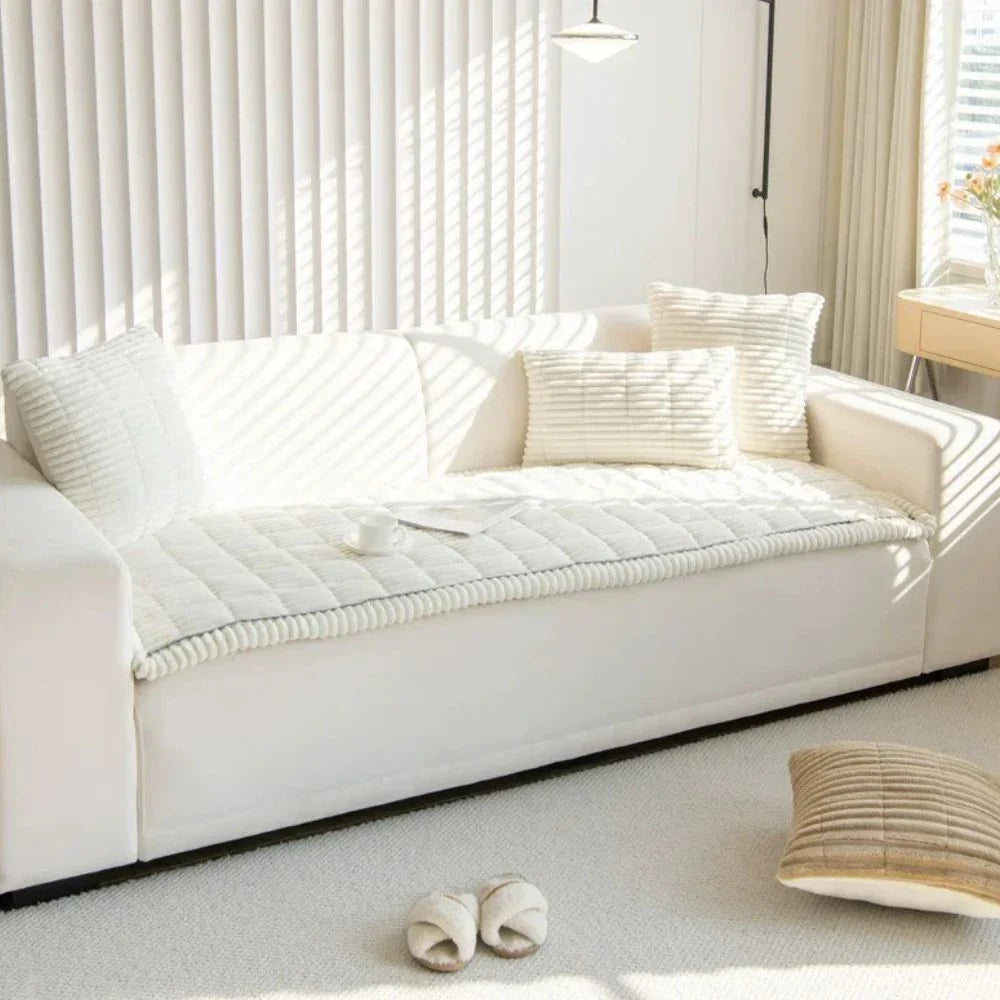 Sofa Cover Anti-Slip & Full-Wrap Machine-Washable Polyester