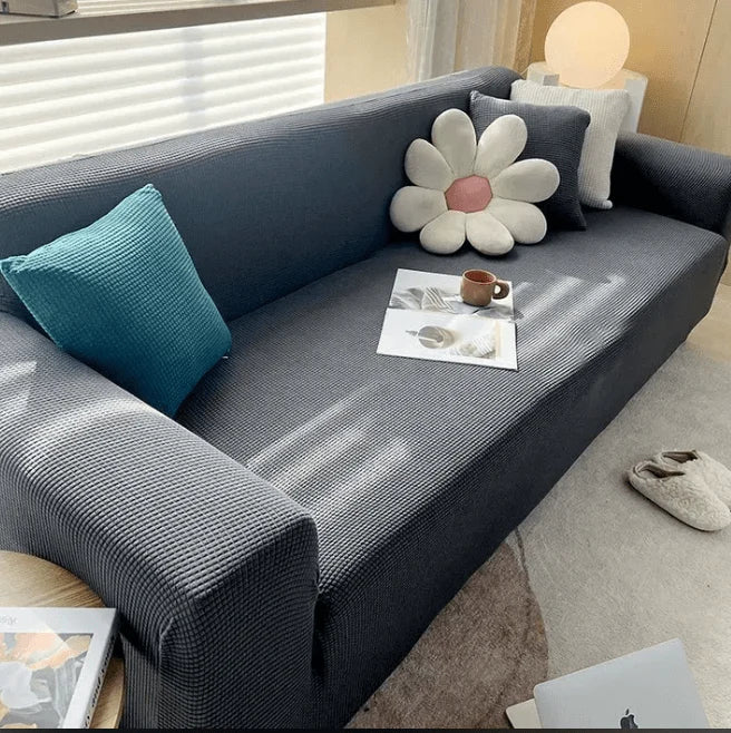 Sofa Cover Non-Slip Jacquard Pet Hair Protection Machine-Washable