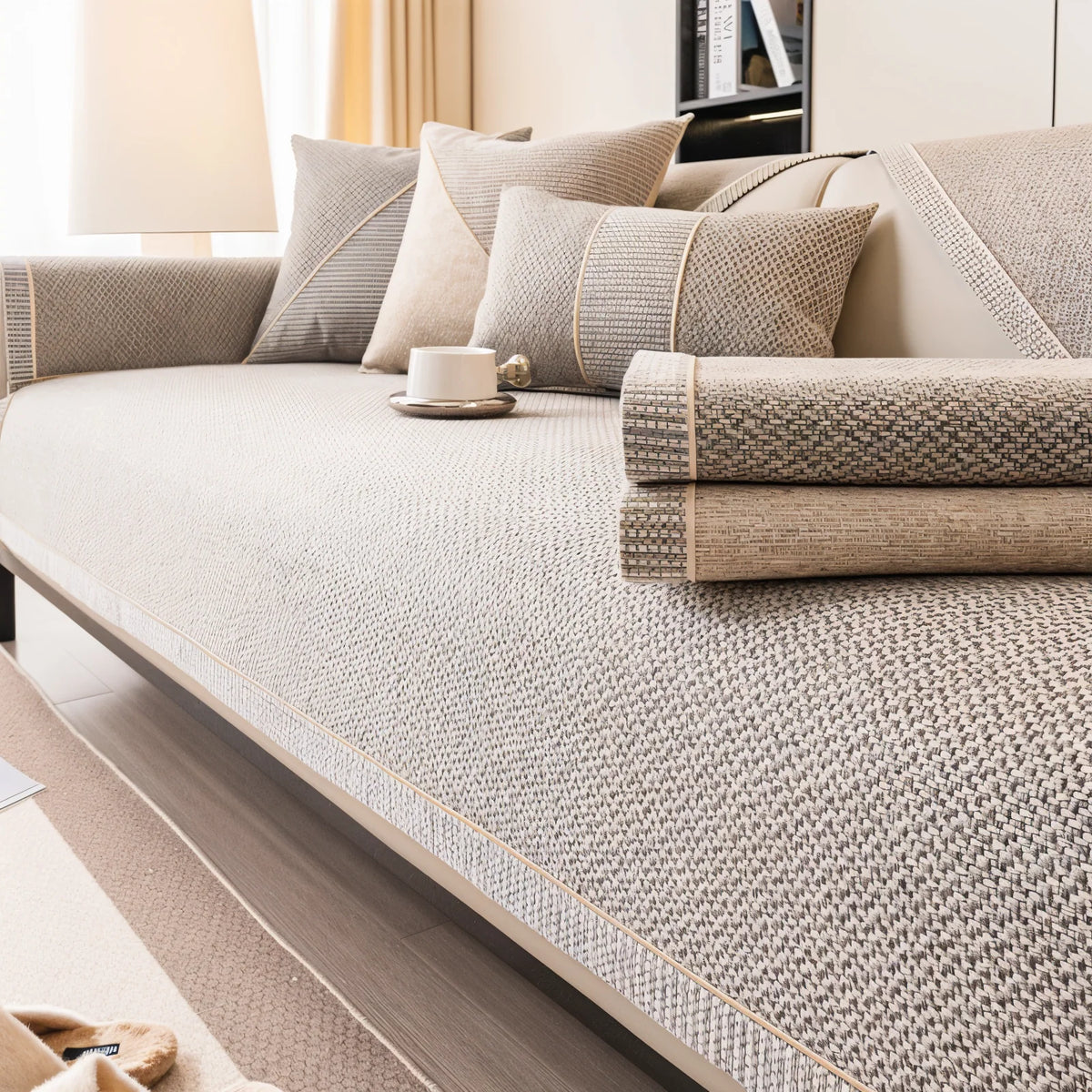 Sofa Cover Stretch Fit Non-Slip Machine Washable