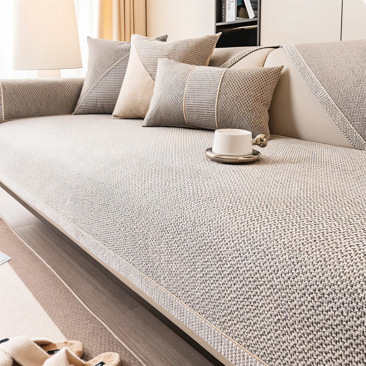 Sofa Cover Stretch Fit Non-Slip Machine Washable