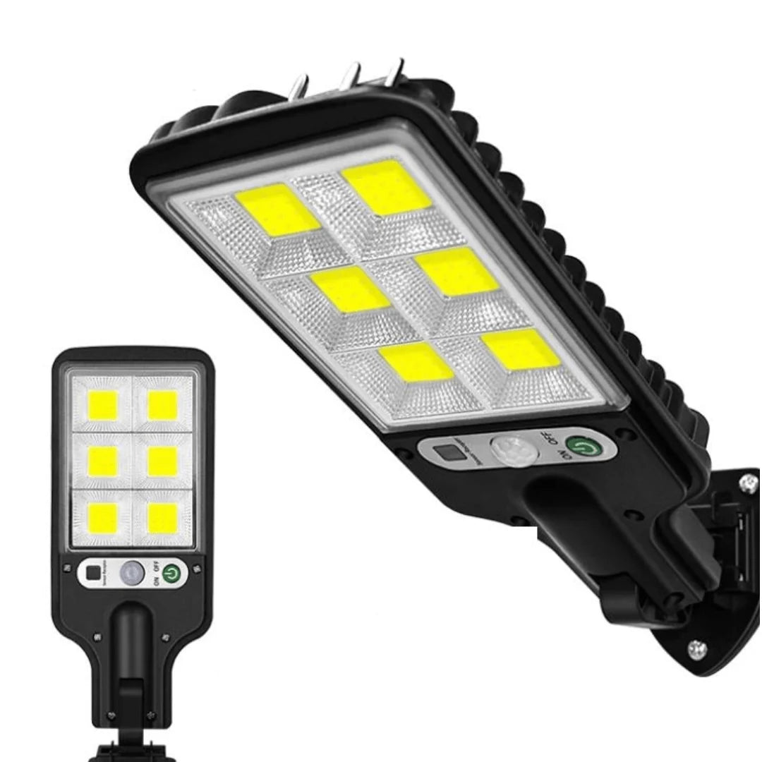 Solar LED Floodlight Motion-Activated Weatherproof