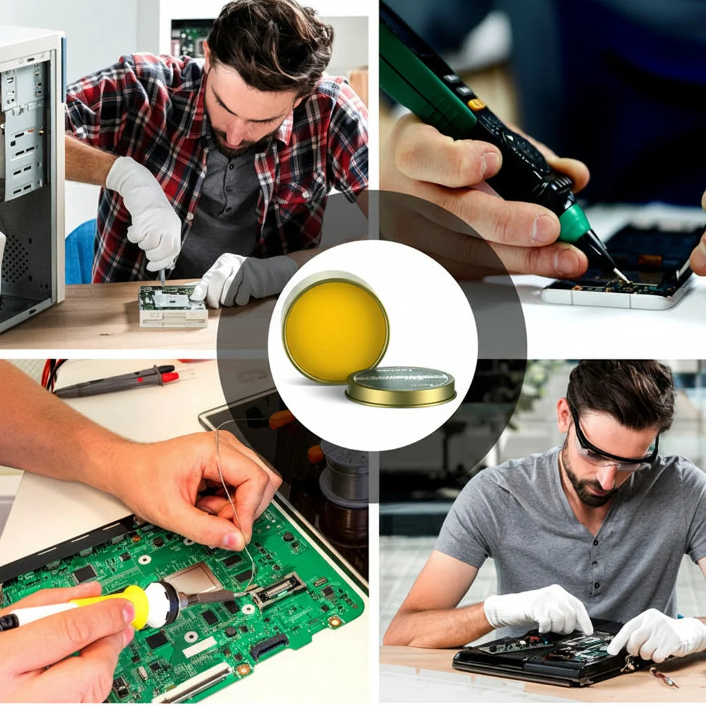 Soldering Flux Paste Lead-Free Even Solder Flow Iron Box