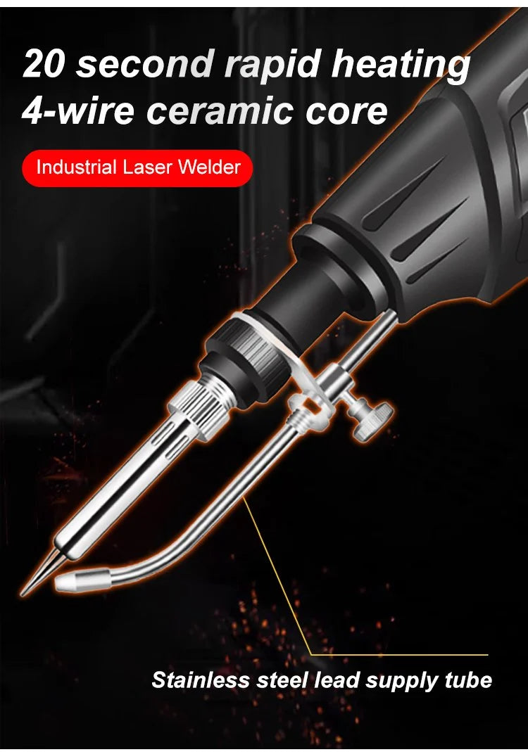 Soldering Gun 20-Second Heat Ceramic Core & Wire Cutter