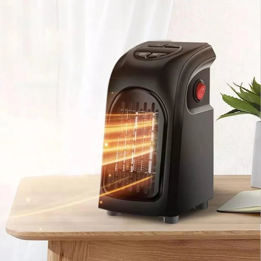 Space Heater Wall-Mounted Ceramic 400W 12-Hour Timer