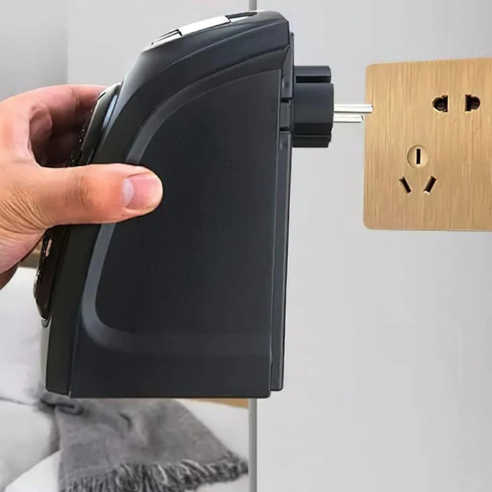 Space Heater Wall-Mounted Ceramic 400W 12-Hour Timer