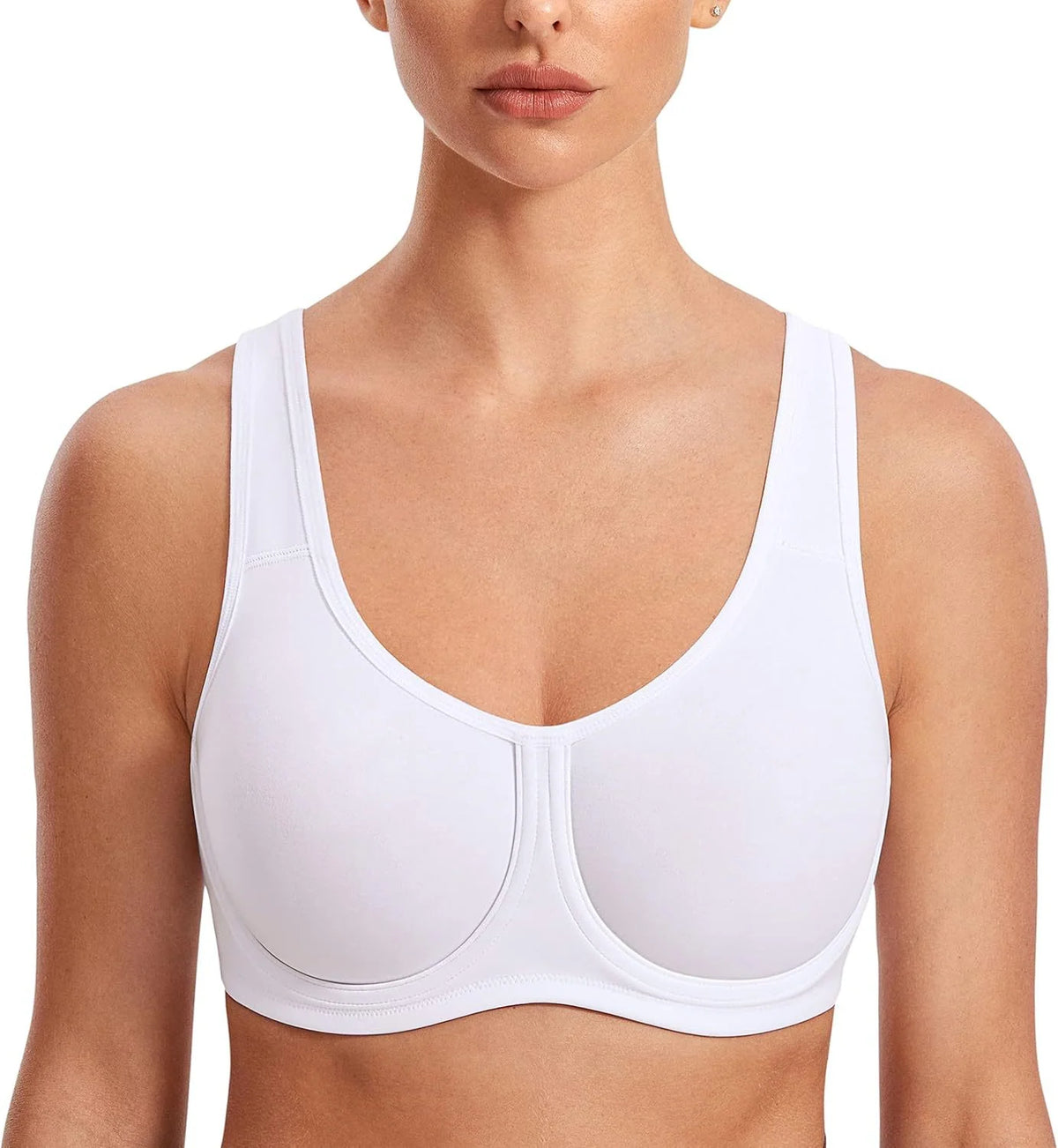 Sports Bra High-Impact Outside-Wire Support Breathable Mesh