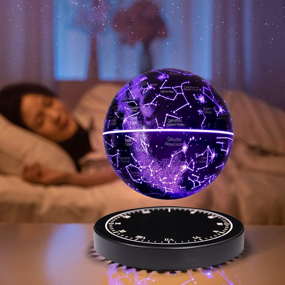 Star Map Lamp Magnetic Levitation & 360 Degree Rotation