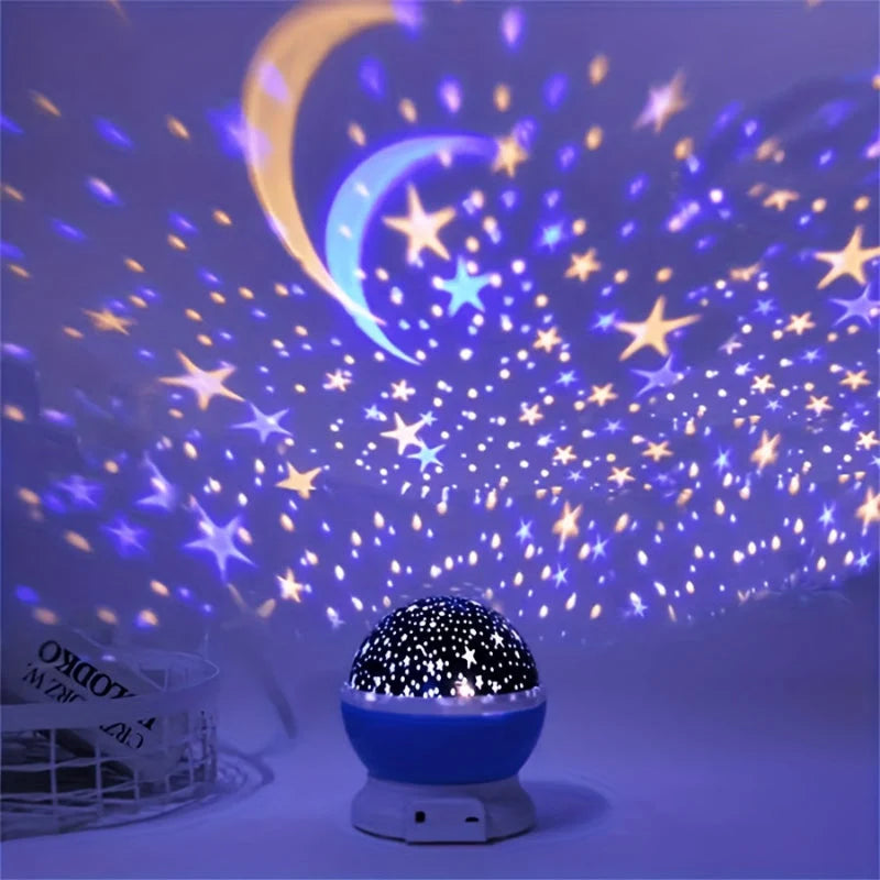 Starry Sky Projector Rotating 12 Color Modes