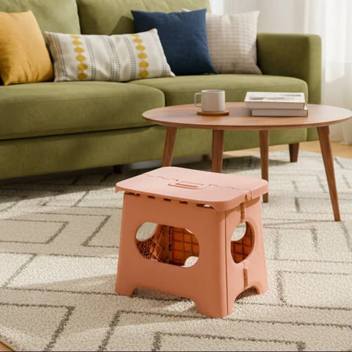 Step Stool Foldable 300 lb Capacity With Carry Handle
