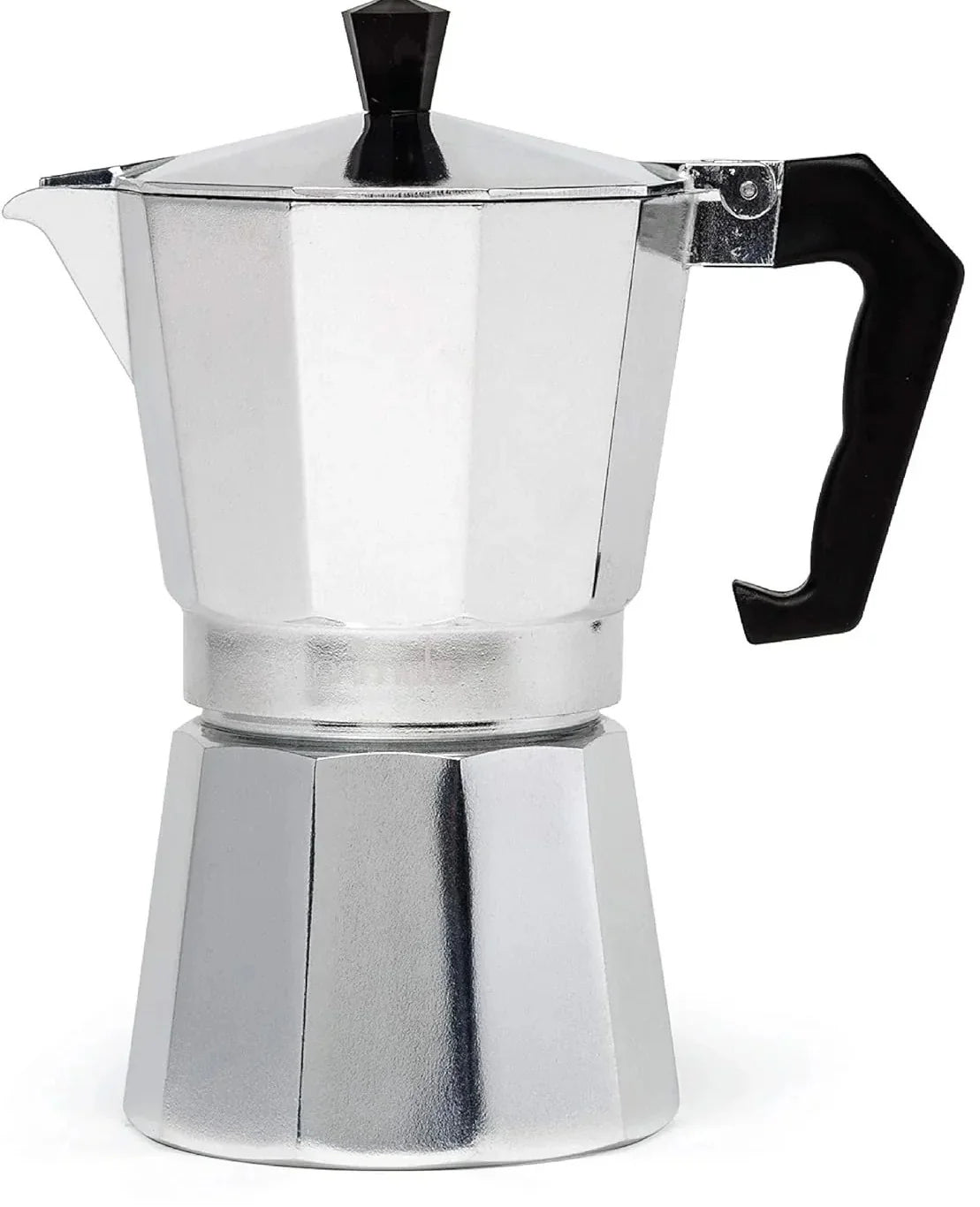 Stovetop Coffee Maker Single-Cup Pressure-Brewed Compact Design