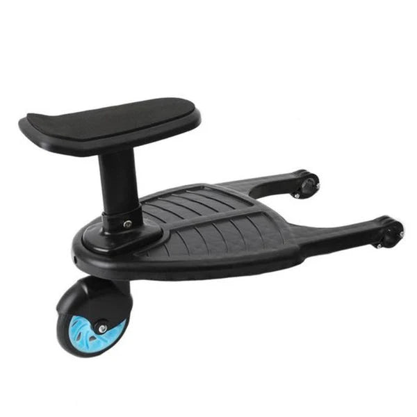 Stroller Board Tool-Free Quick Attach Non-Slip 360° Swivel Wheel