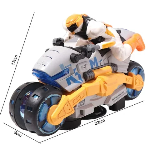 Stunt Bike Transforming Two-in-One Battery Operated Indoor & Outdoor