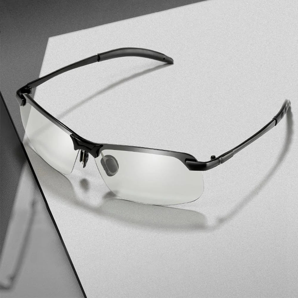 Sunglasses Photochromic & Polarized UV400 Aluminum-Magnesium Frame