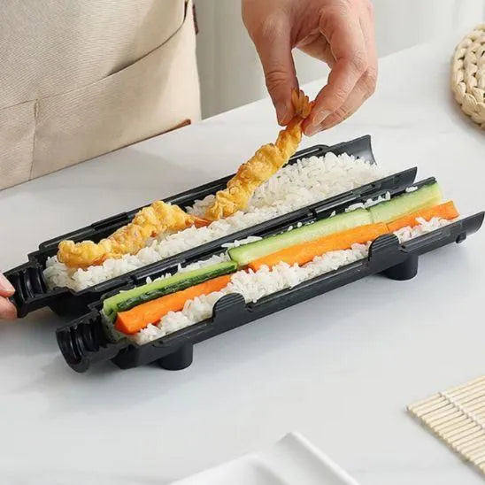 Sushi Maker Two-Part Mold For Uniform Rolls