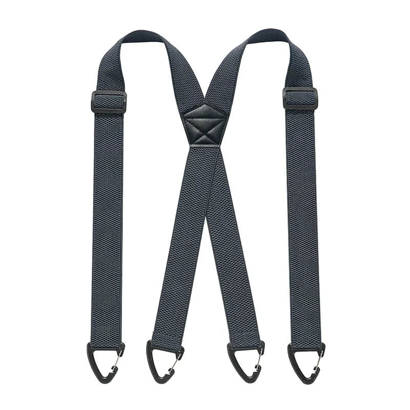 Suspenders Belt Loop Hooks Adjustable Elastic Straps