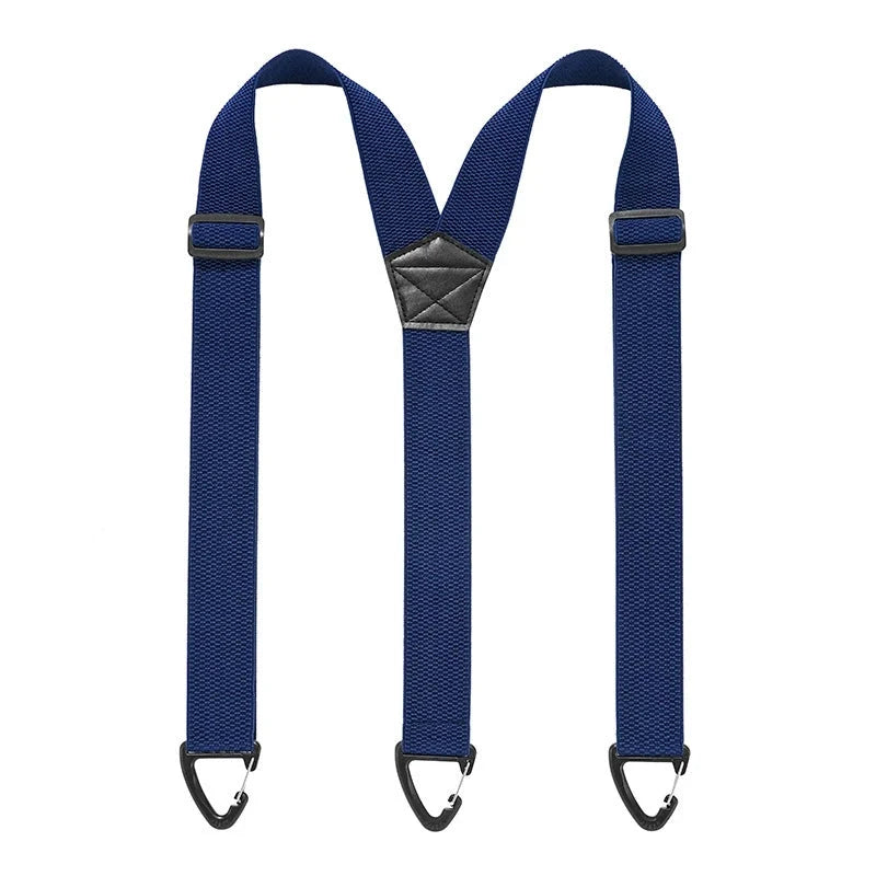 Suspenders Belt Loop Hooks Adjustable Elastic Straps