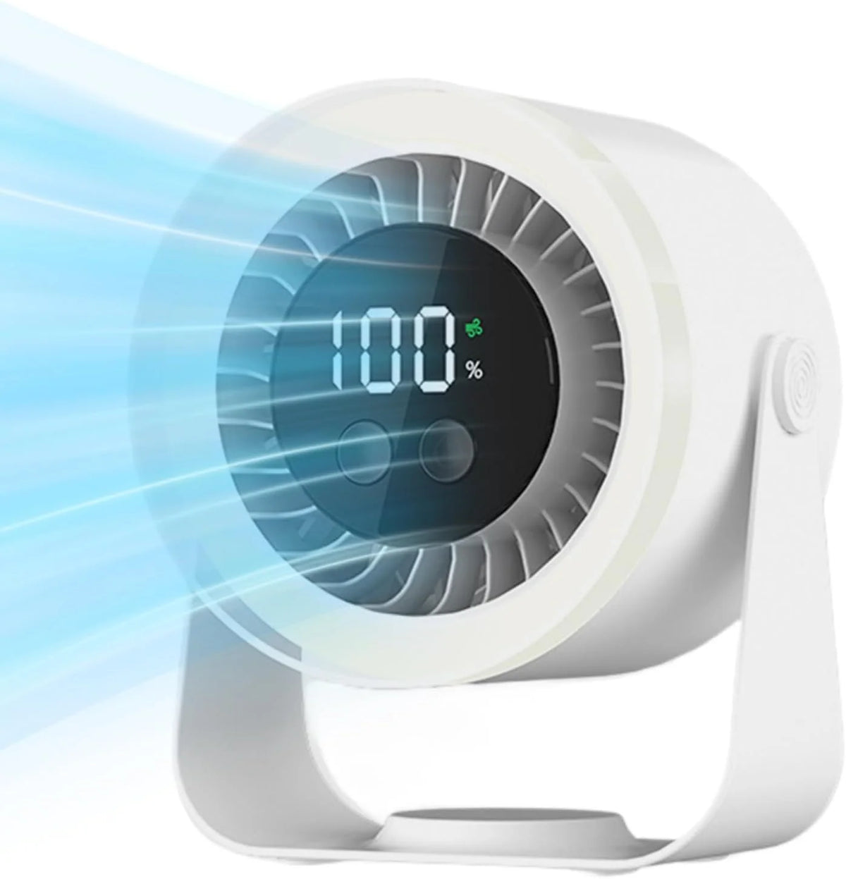 Table Fan Ultra Quiet USB-C Rechargeable 10 Hour Runtime