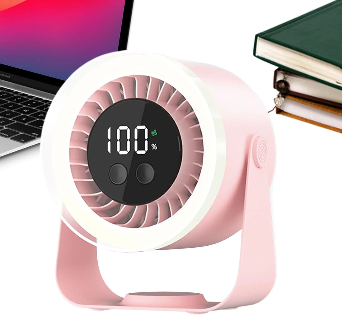 Table Fan Ultra Quiet USB-C Rechargeable 10 Hour Runtime