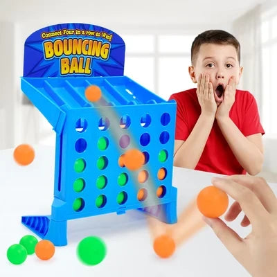 Table Game Four-in-a-Row Compact Portable
