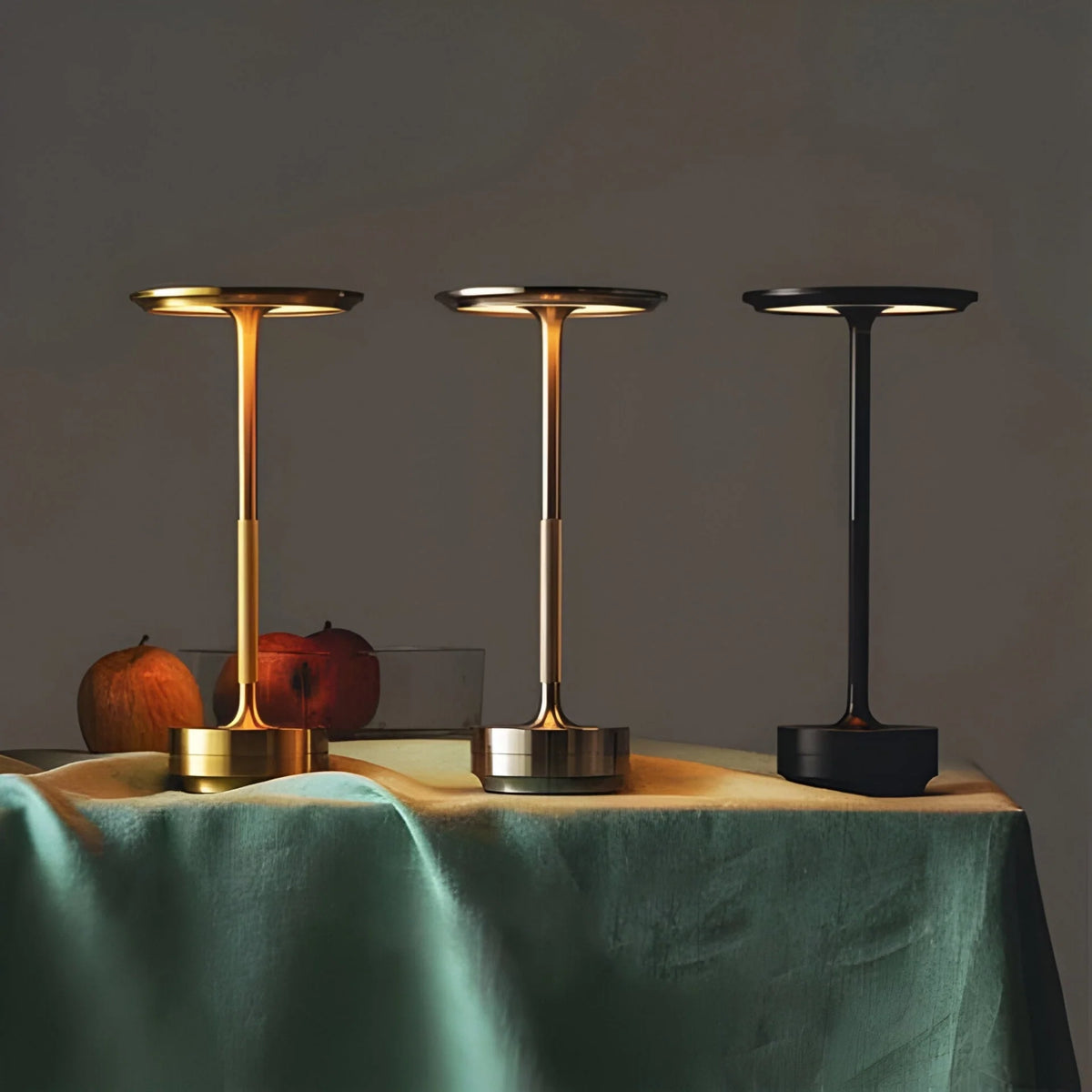 Table Lamp Cordless & Dimmable USB-C Rechargeable