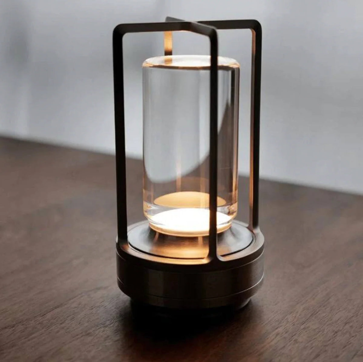 Table Lamp Crystal Design Wireless Touch Dimmable
