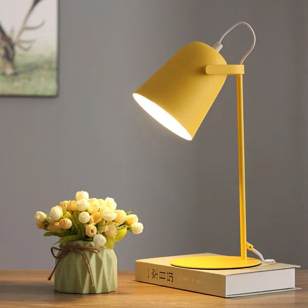 Table Lamp Macaron Pastel Iron Body & E26 Socket