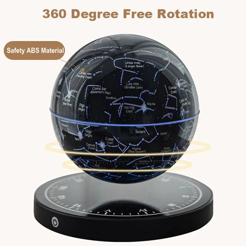 Table Lamp Magnetic Levitation 360 Degree Rotating Star Map