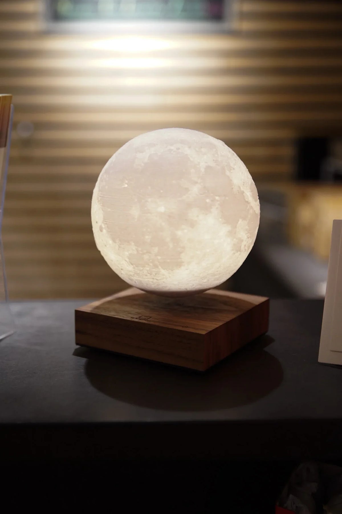 Table Lamp Magnetic Levitation Warm White LED Touch Sensor