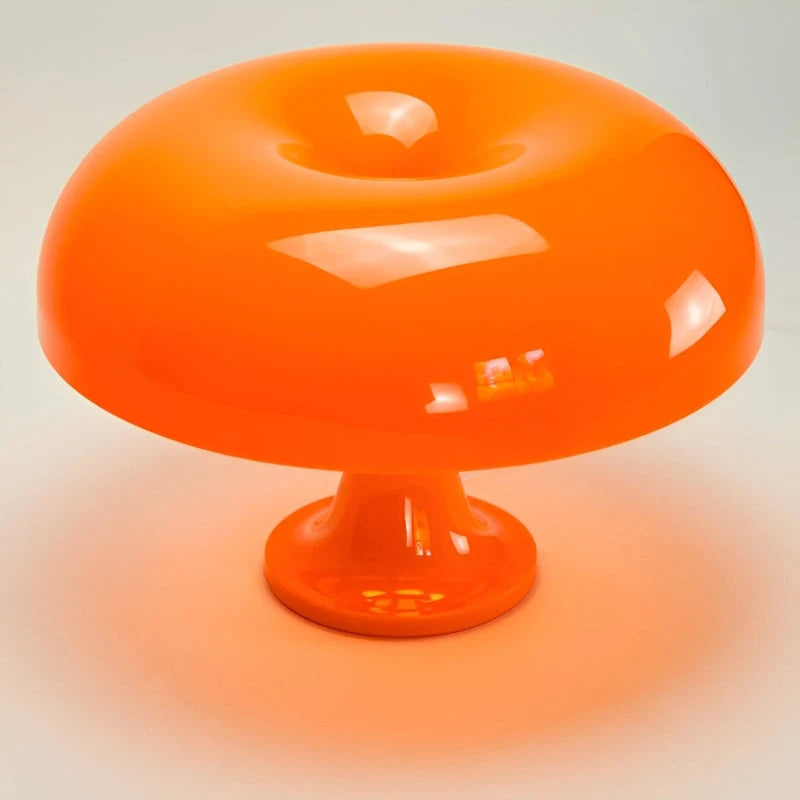 Table Lamp Mushroom Continuously Dimmable Three Color Modes USB