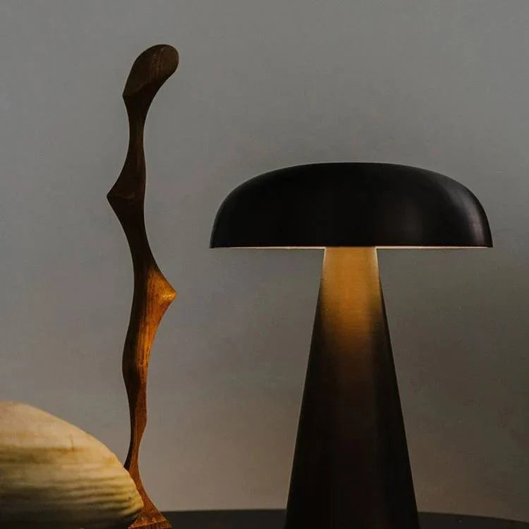 Table Lamp Mushroom USB Rechargeable & Touch Control