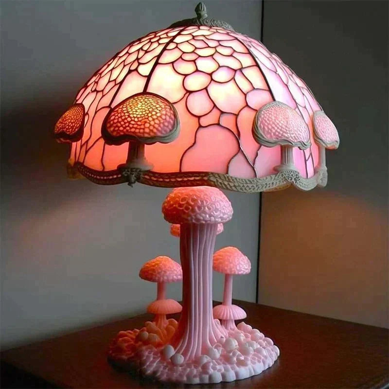 Table Lamp Retro Patterned Soft Ambient Glow