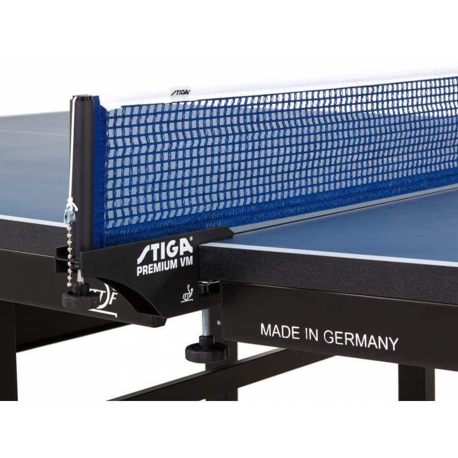 Table Tennis Table 1.2-Inch Thick Top Steel Frame Locking Casters