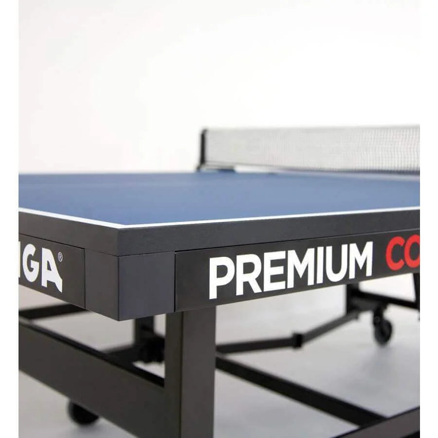 Table Tennis Table Compact Folding 1-Inch Playing Surface