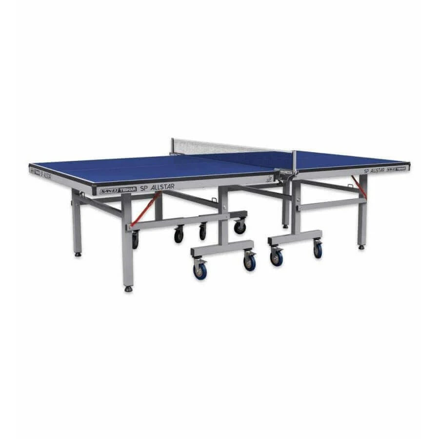 Table Tennis Table ITTF-Approved Foldable Sturdy Frame & Wheels