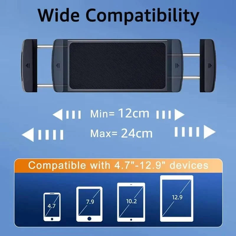Tablet Dashboard Mount 360° Rotation Locking Suction Cup
