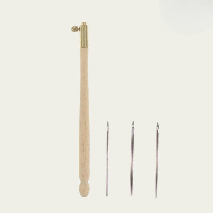 Tambour Embroidery Needle Set Stainless Steel 3 Sizes
