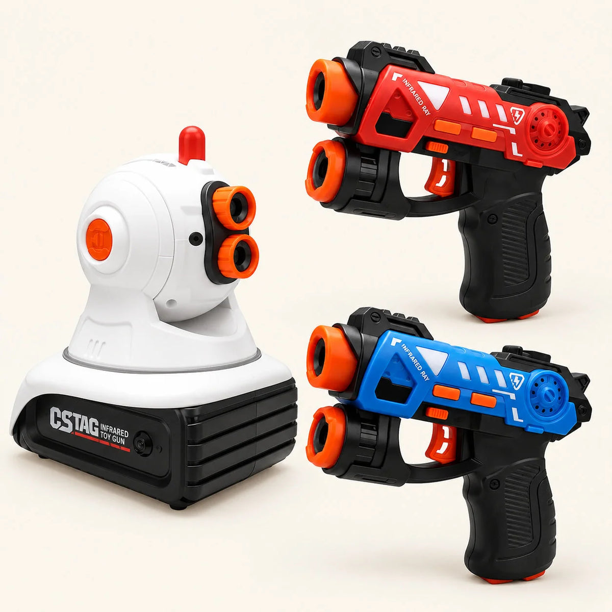 Target Shooting Game Infrared Projector 2 Blasters