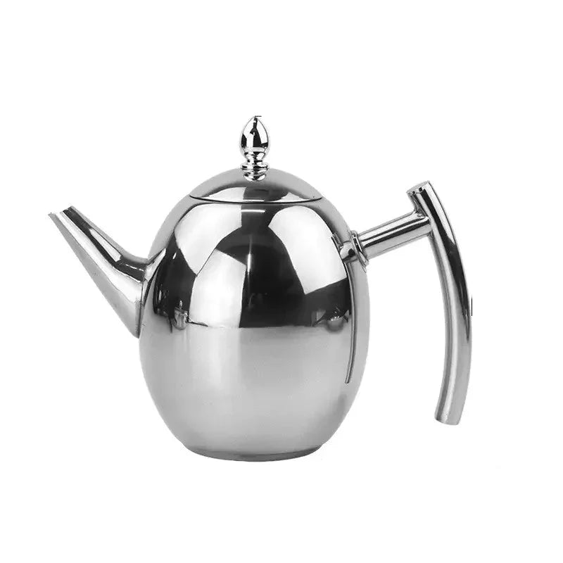 Teapot Stainless Steel Integrated Strainer 33 Ounces